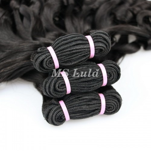 Double Drawn Rose Curly Virgin Human Hair Bundles With 4x4 Lace Closure | Human Hair Wig | Lace Front